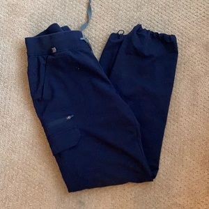 Navy Figs Scrub Pants